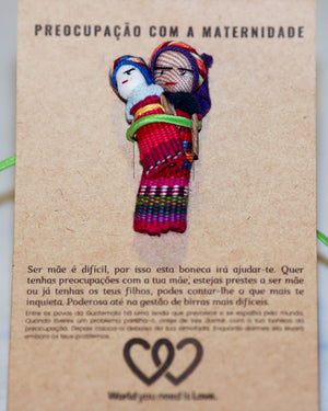 Boneca da preocupação com a maternidade - World You Need Is Love Concept Store