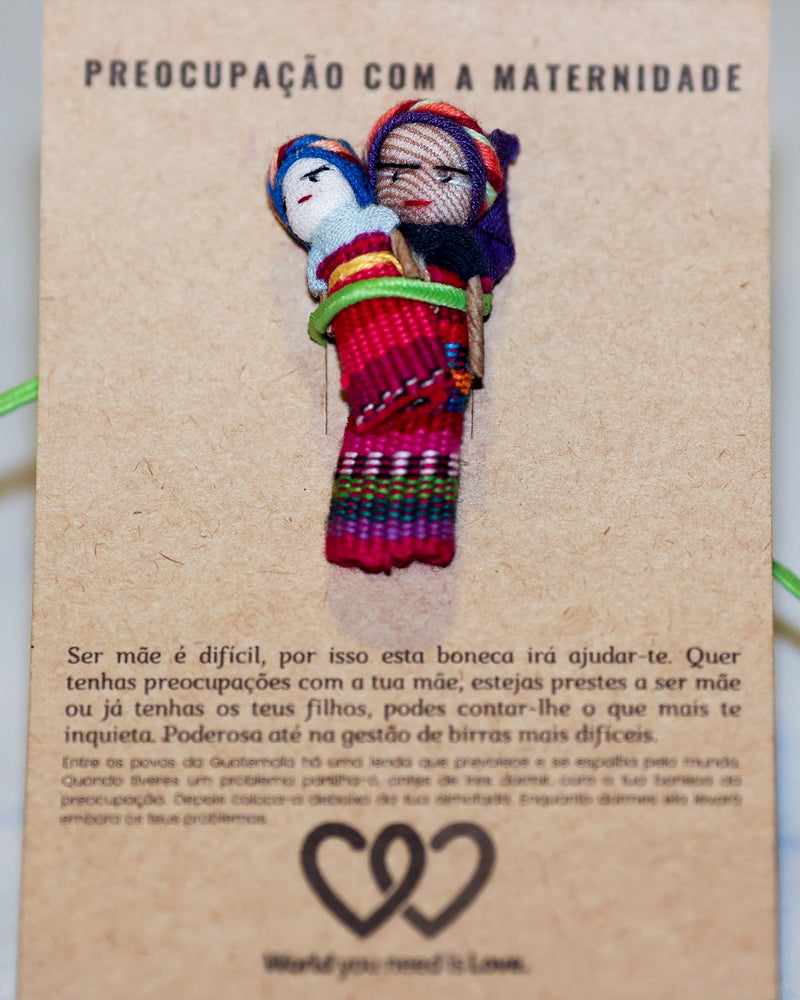 Boneca da preocupação com a maternidade - World You Need Is Love Concept Store