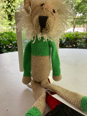Leões em Crochet Moçambique