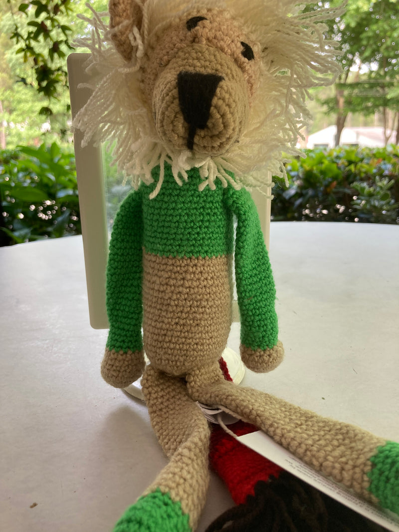 Leões em Crochet Moçambique