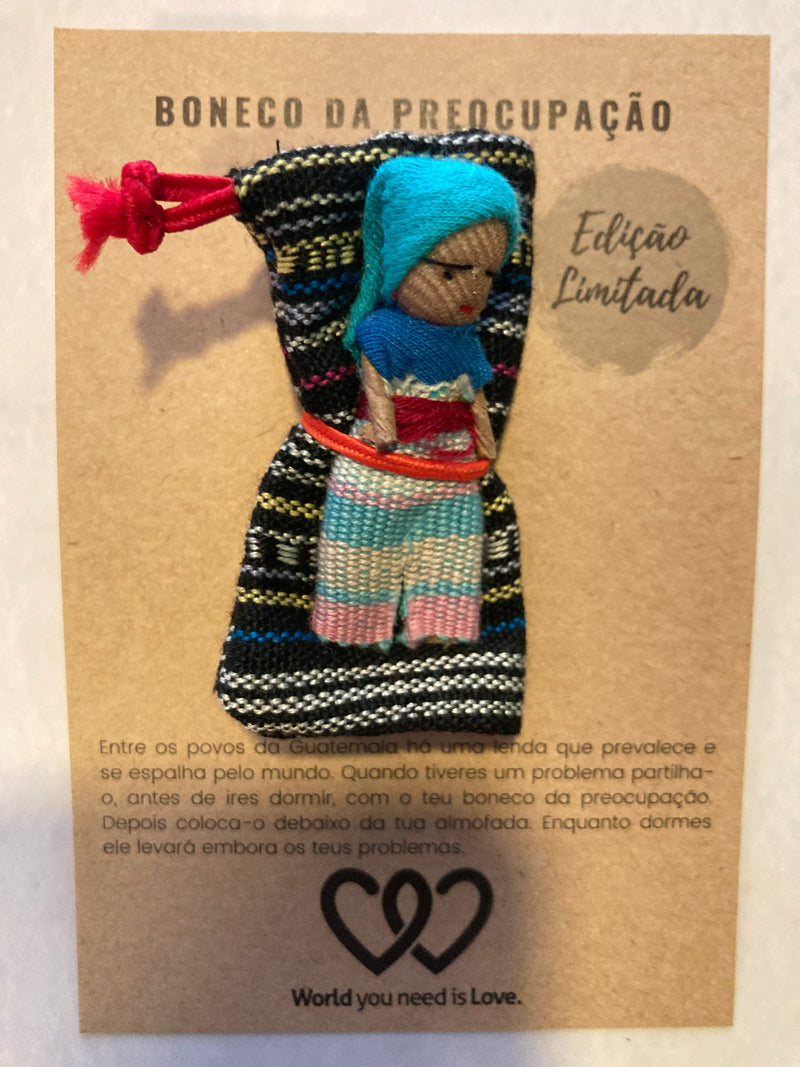 Boneco da preocupação - Edição Limitada Menino