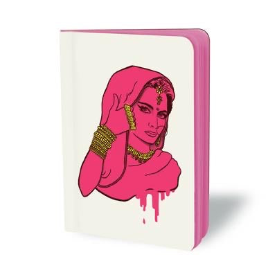 India Woman Notebook - A5